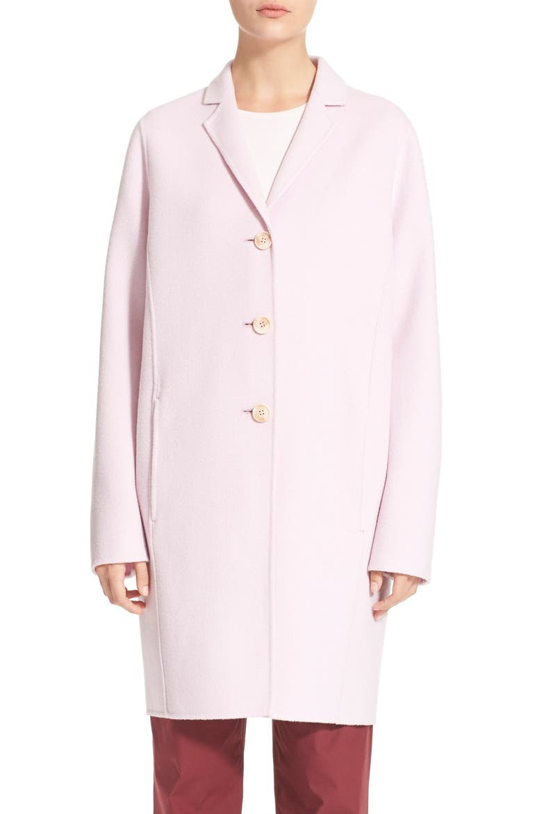 'Elsa' Double Wool Sweater, Main, color, PINK