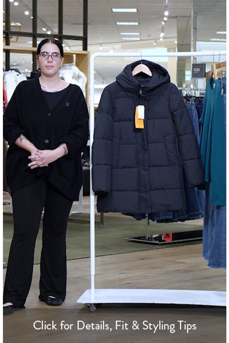 Bethany Waterproof Hooded Quilted Parka video