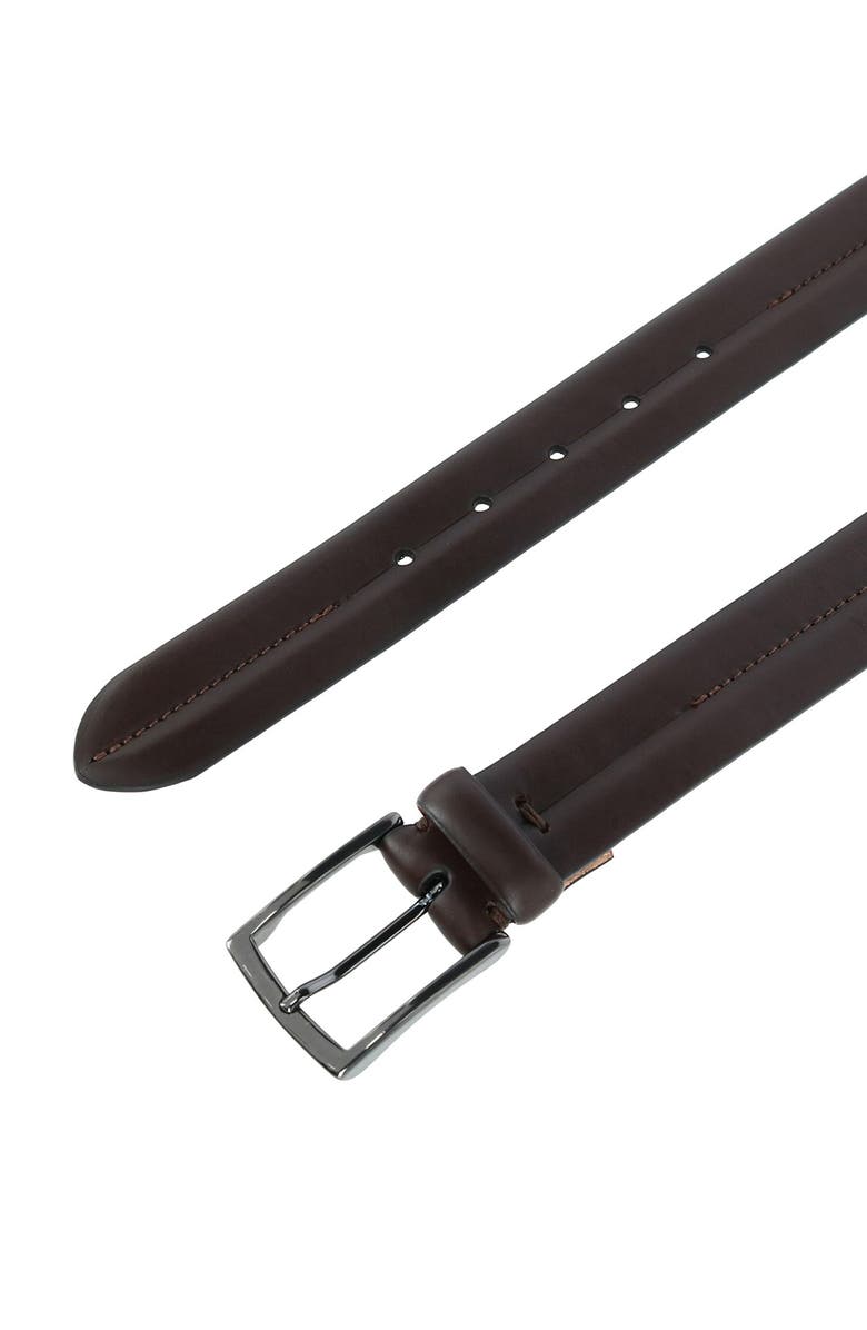 Trafalgar 35MM Center Stitch Italian Leather Belt, Alternate, color,