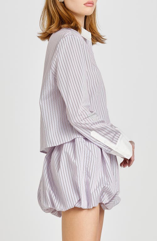 Wayf Bonnie Stripe Button-up Shirt