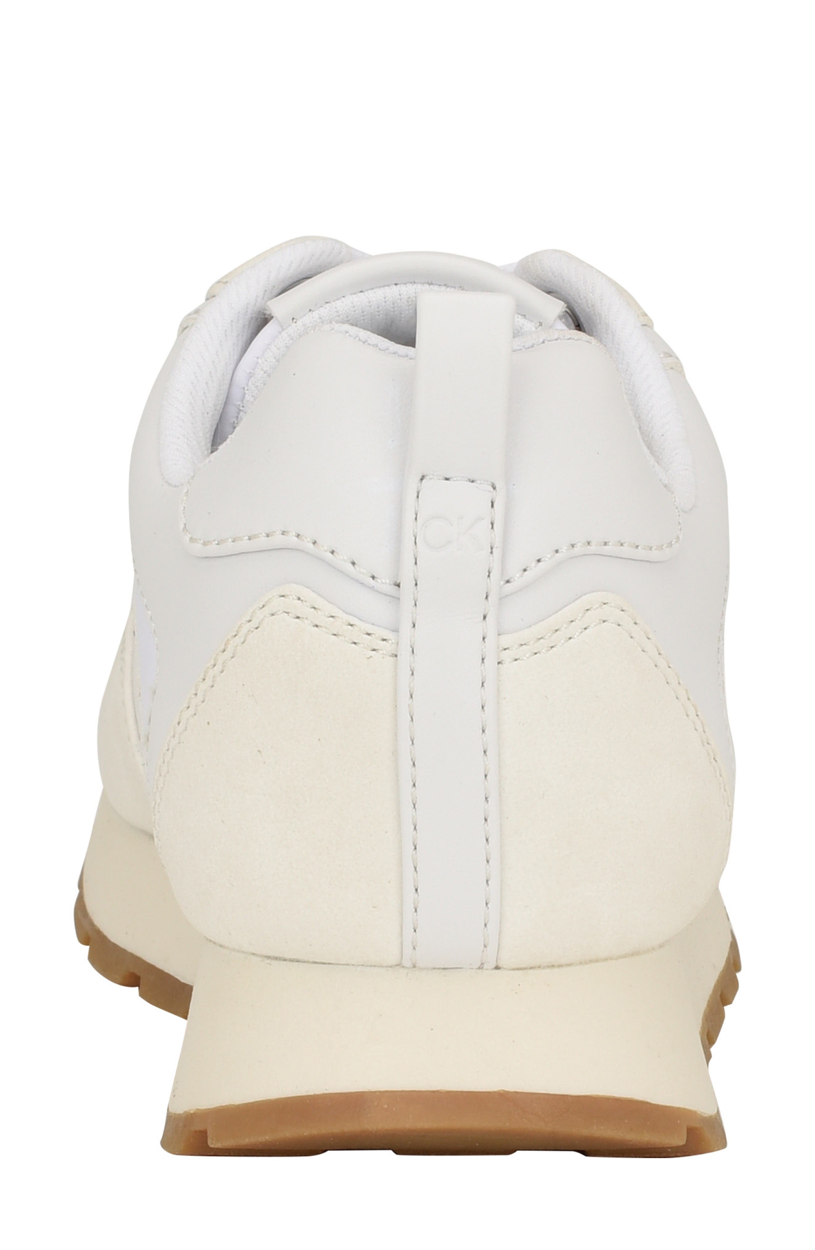 Calvin Klein Carlla Sneaker, Alternate, color, White