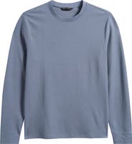 Robert Barakett Sorrell Long Sleeve Cotton Blend T-Shirt