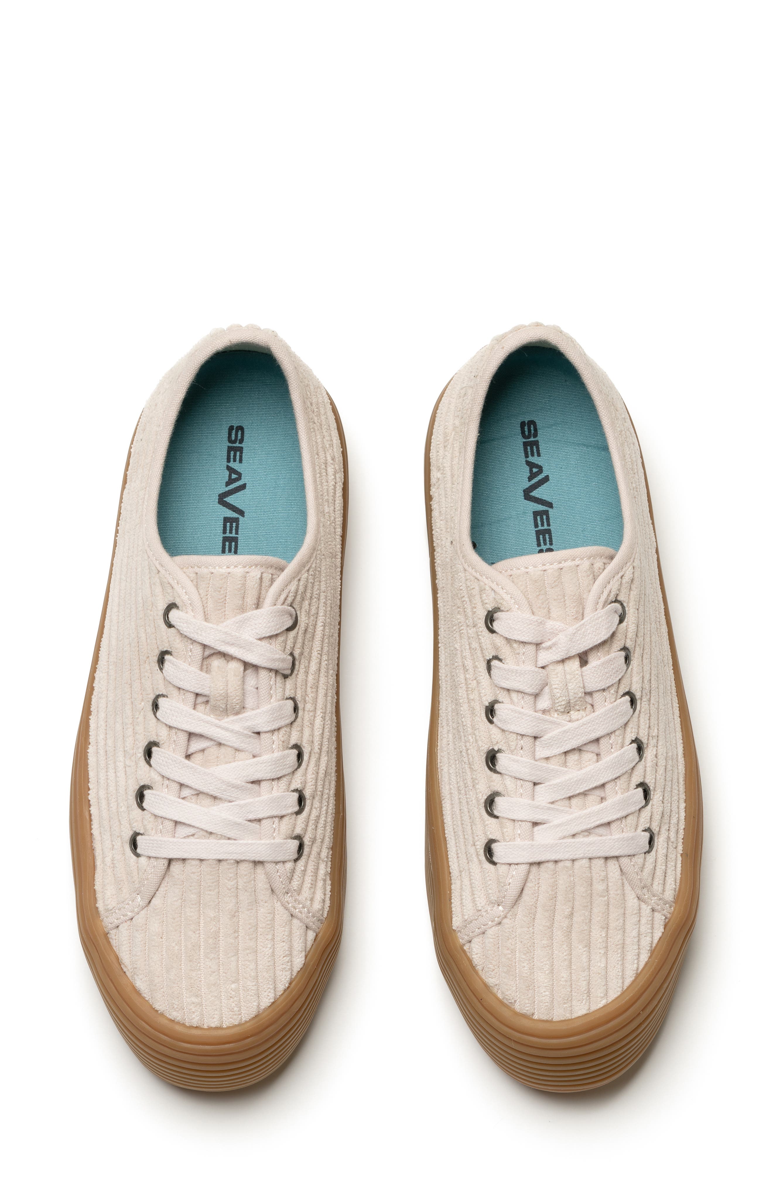 SeaVees Monterey Corduroy Platform Sneaker, Alternate, color, 