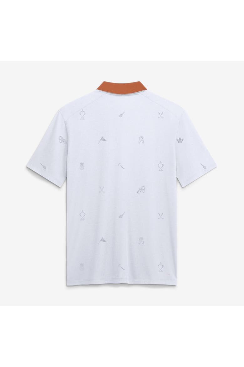 Men's Nike White Texas Longhorns Vapor Pattern Dri-FIT Polo, Alternate, color, White