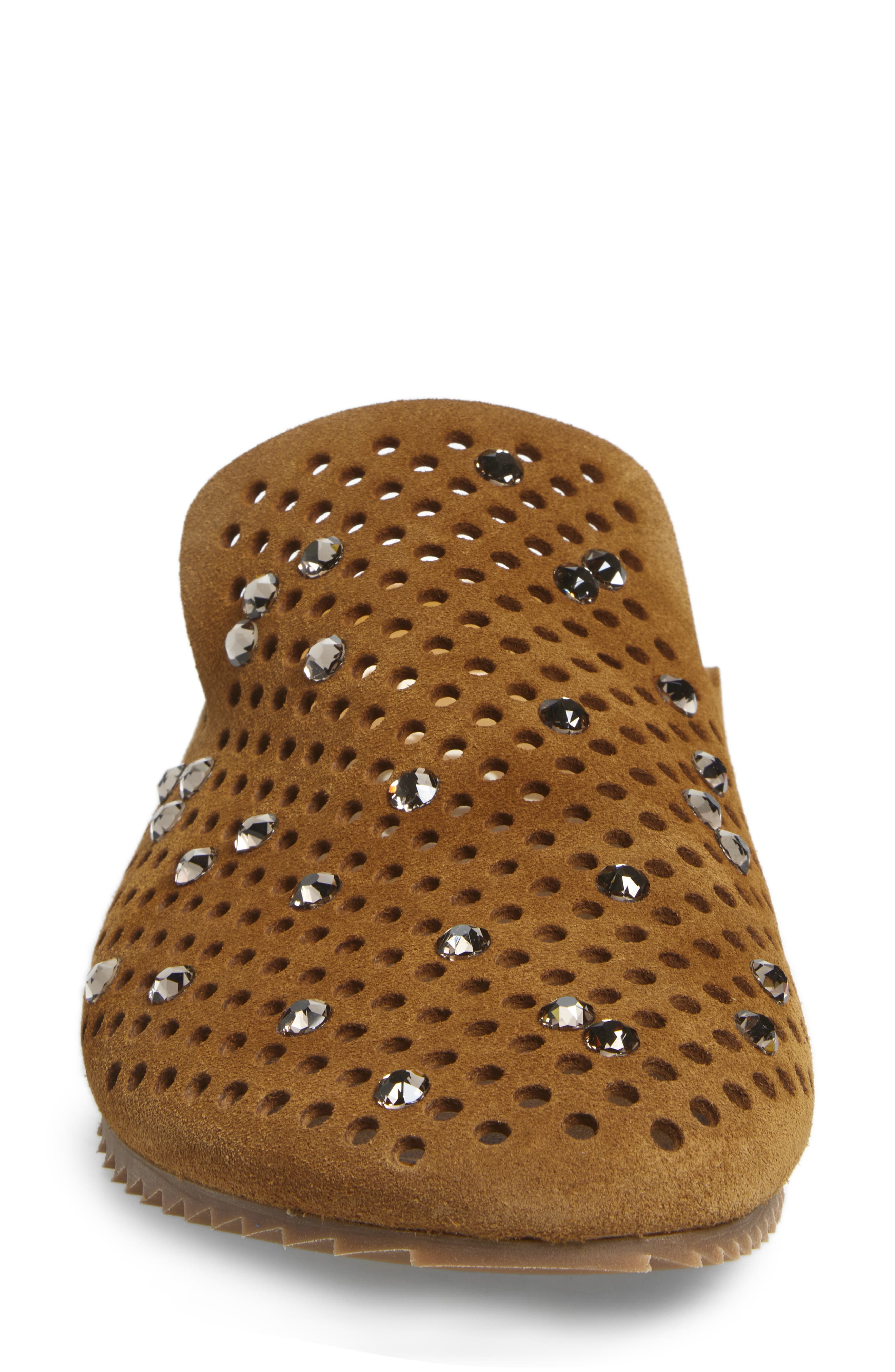 Pedro Garcia Braidy Studded Mule, Alternate, color, Alpaca Castoro