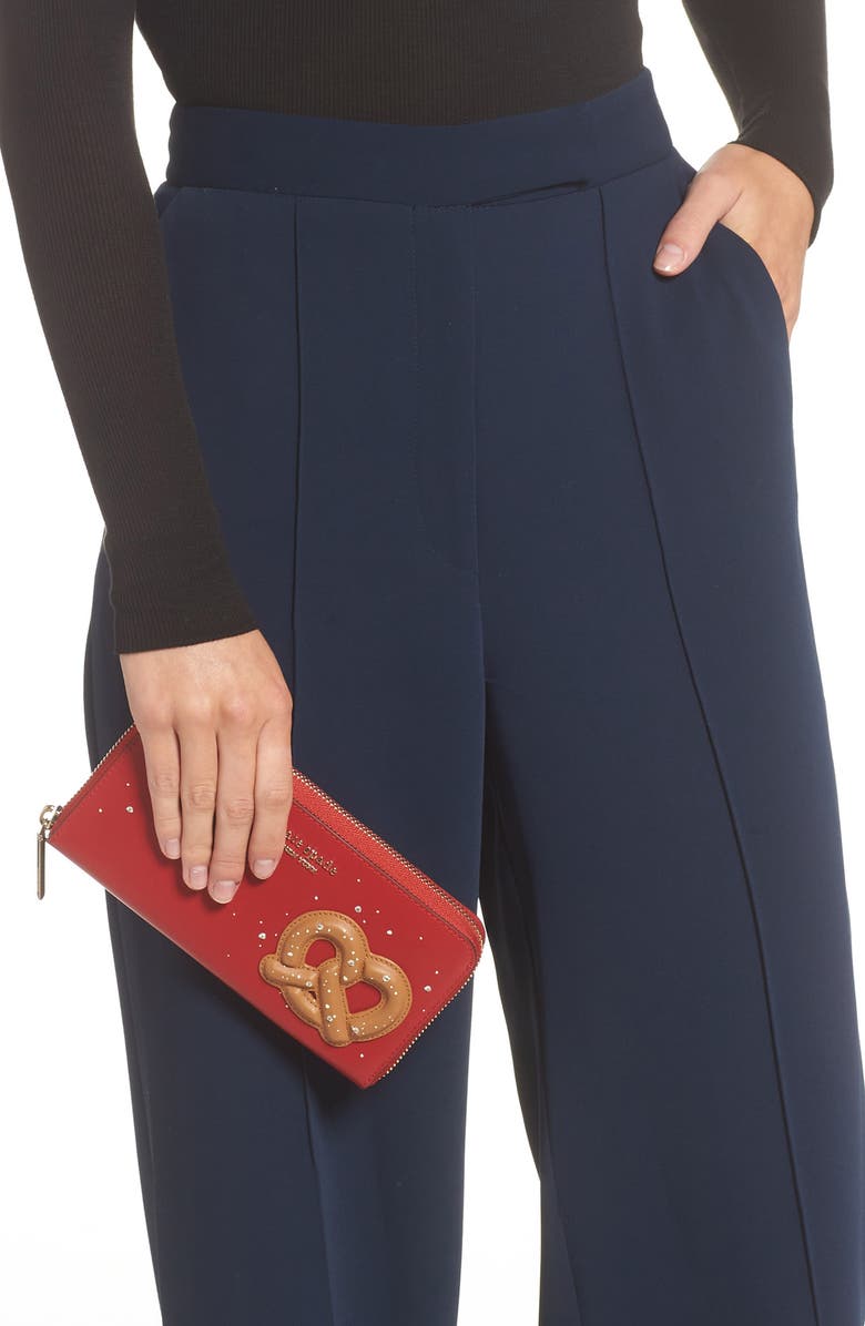 Kate Spade New York on a roll zip clutch, Alternate, color,