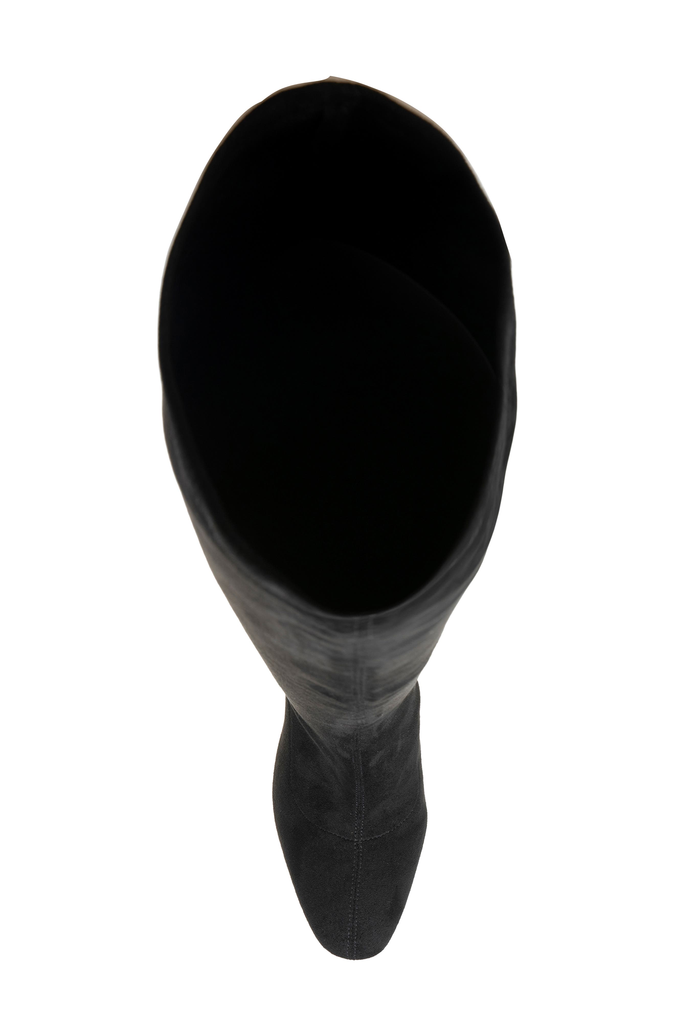 Posie Over the Knee Boot, Alternate, color, BLACK