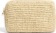 Stoney Clover Lane Small Raffia Pouch