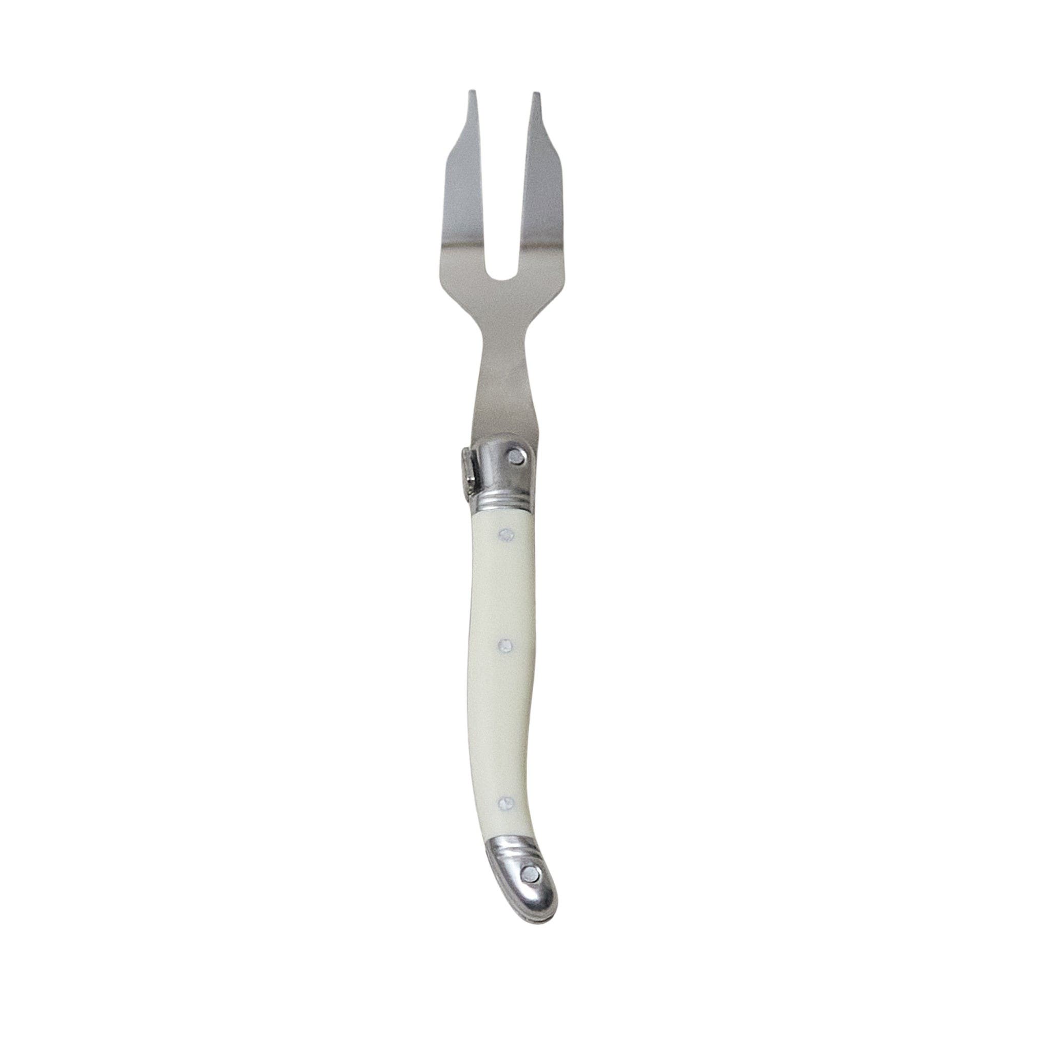 Be Home Set Of 4 Laguiole Mini Cheese Fork In Ivory