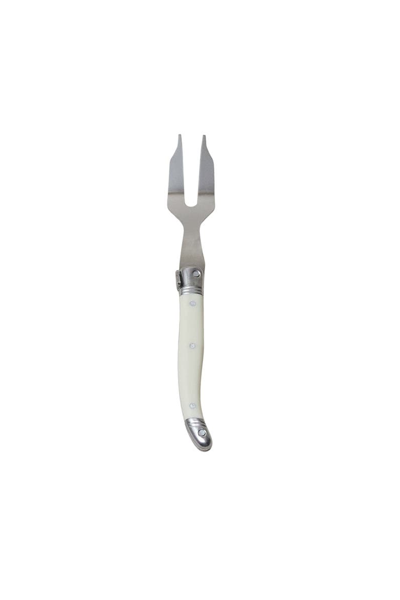 Set of 4 Laguiole Mini Cheese Fork, Main, color, Ivory