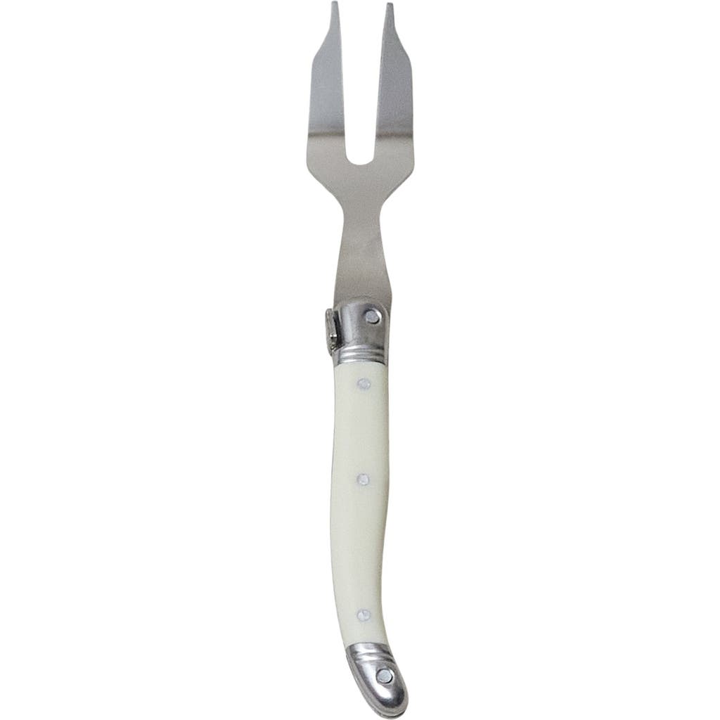 Be Home Set Of 4 Laguiole Mini Cheese Fork In Ivory