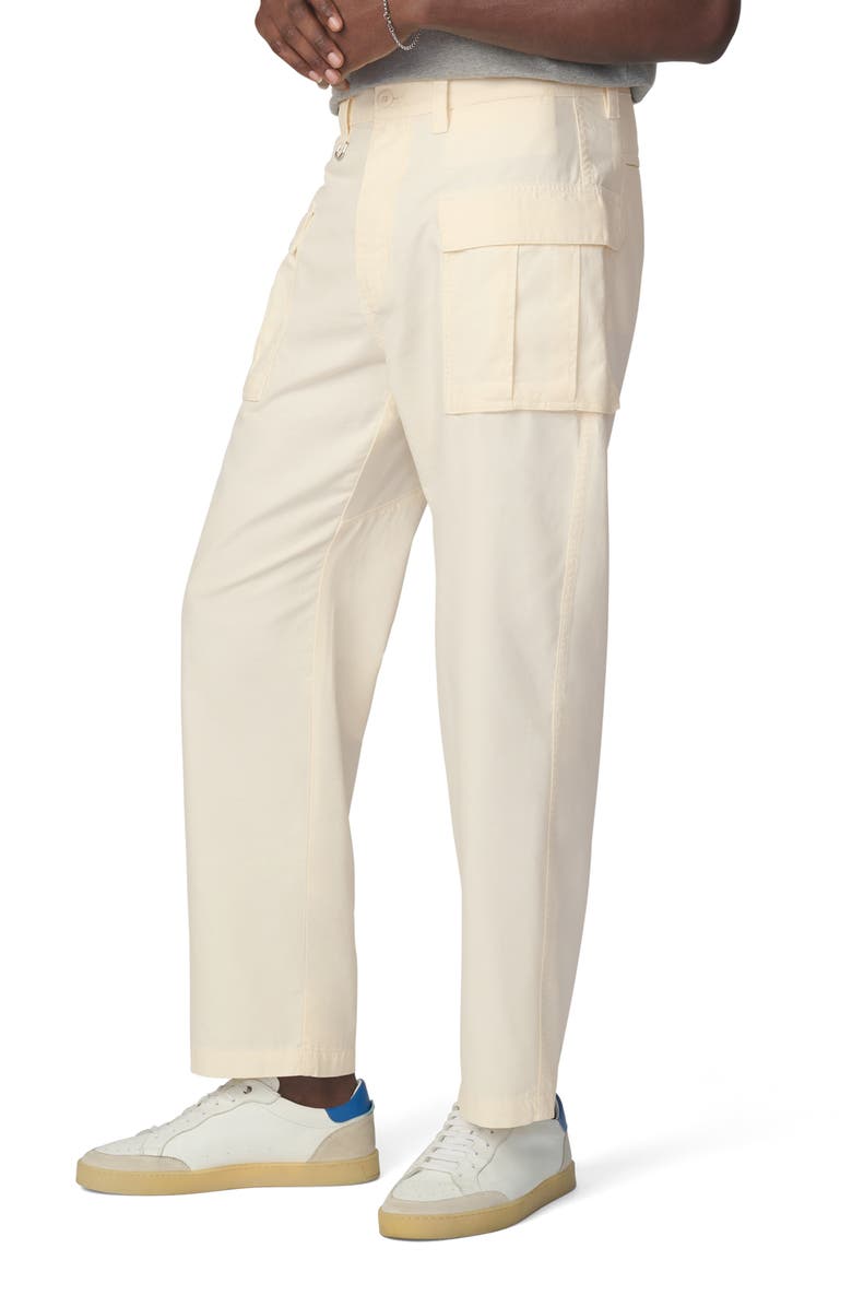 Joe's Fatigue Cotton Cargo Pants, Alternate, color, Egret