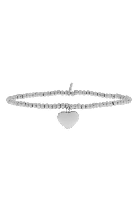 Heart Pendant Bracelet