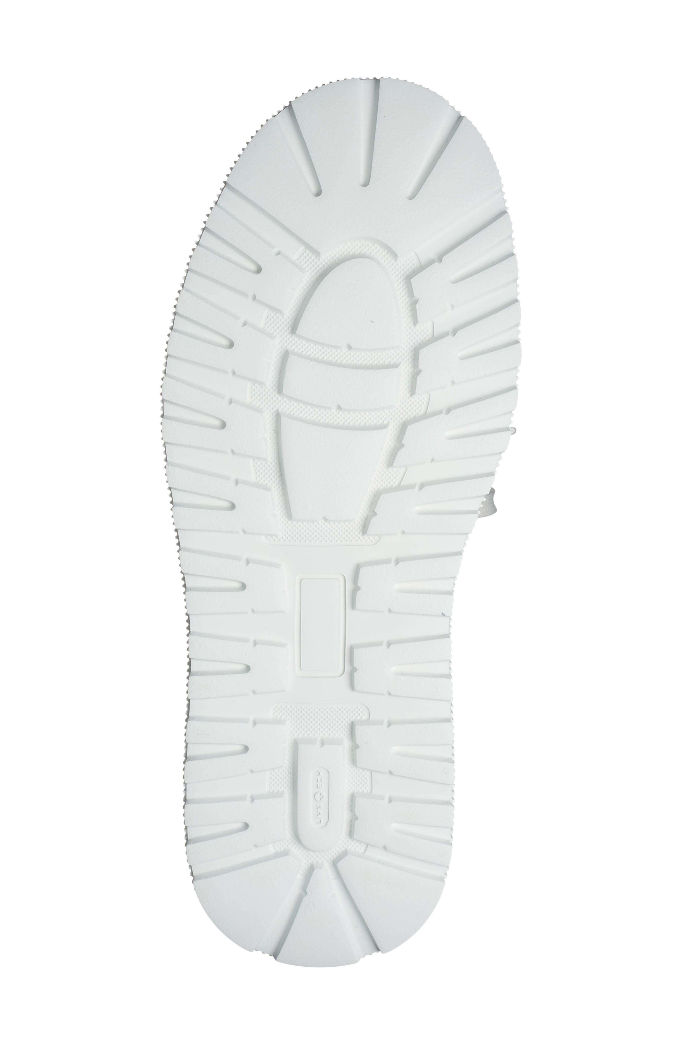 Roberto Cavalli Tonal Leather Sneaker, Alternate, color, White