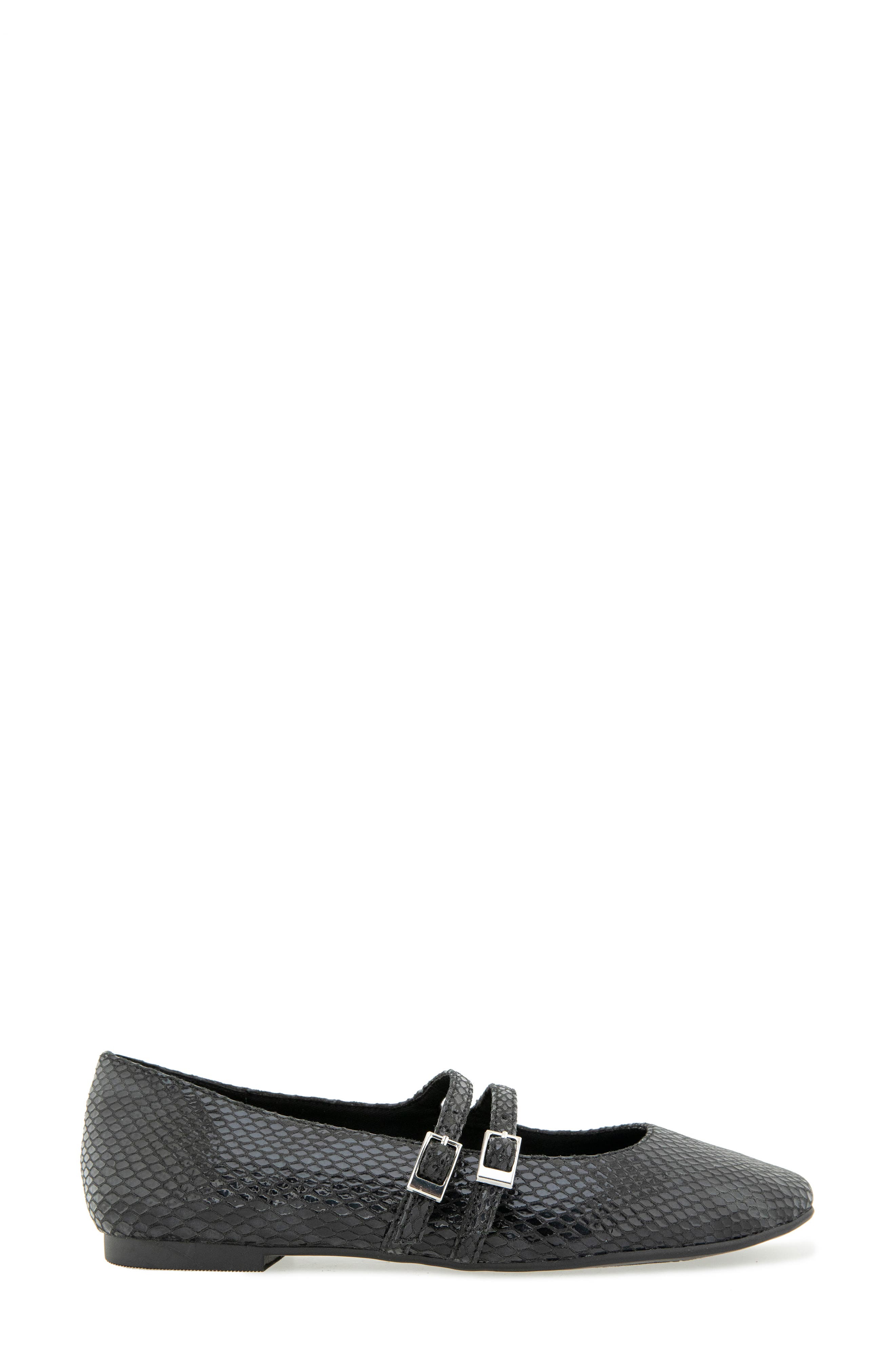 Malibu Mary Jane Flat, Alternate, color, BLACK SNAKE
