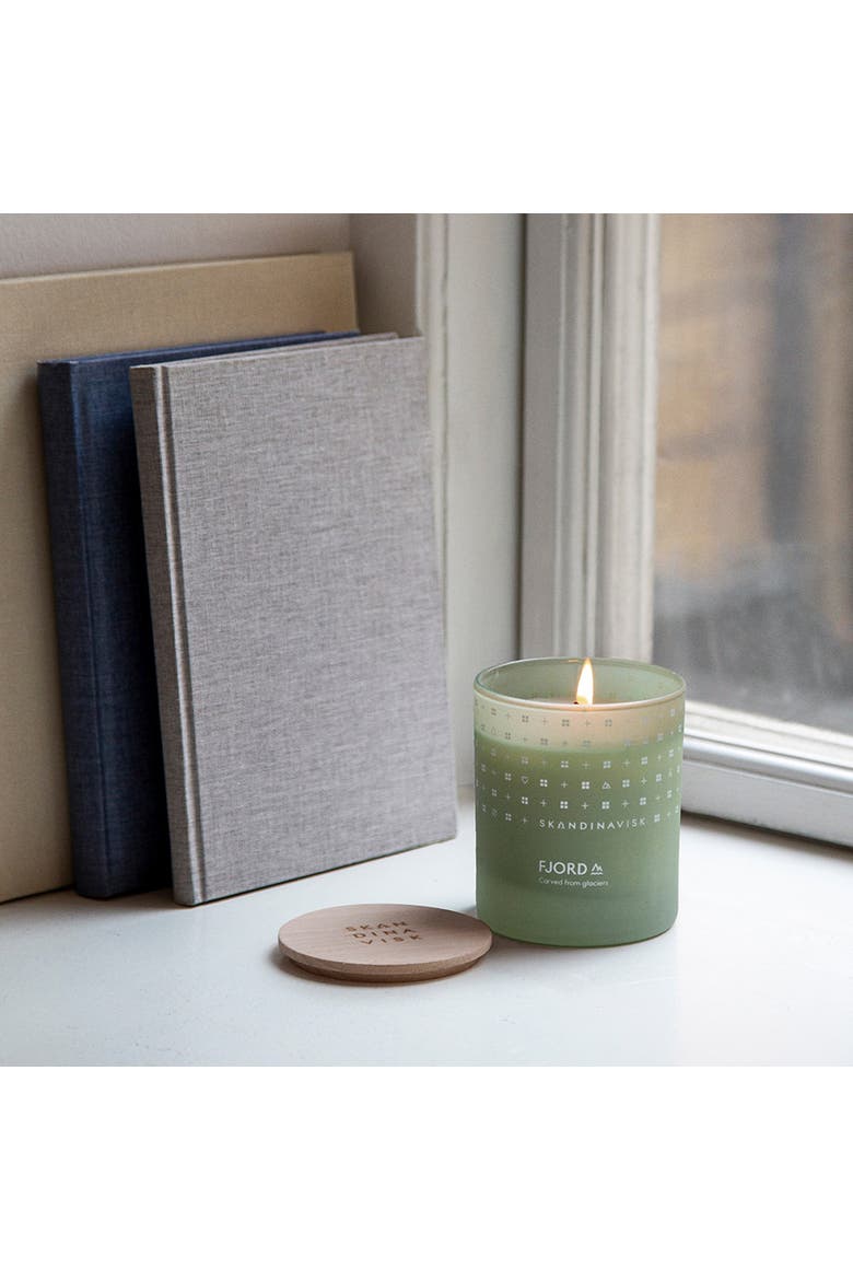 FJORD Scented Candle 200g, Alternate, color, Green