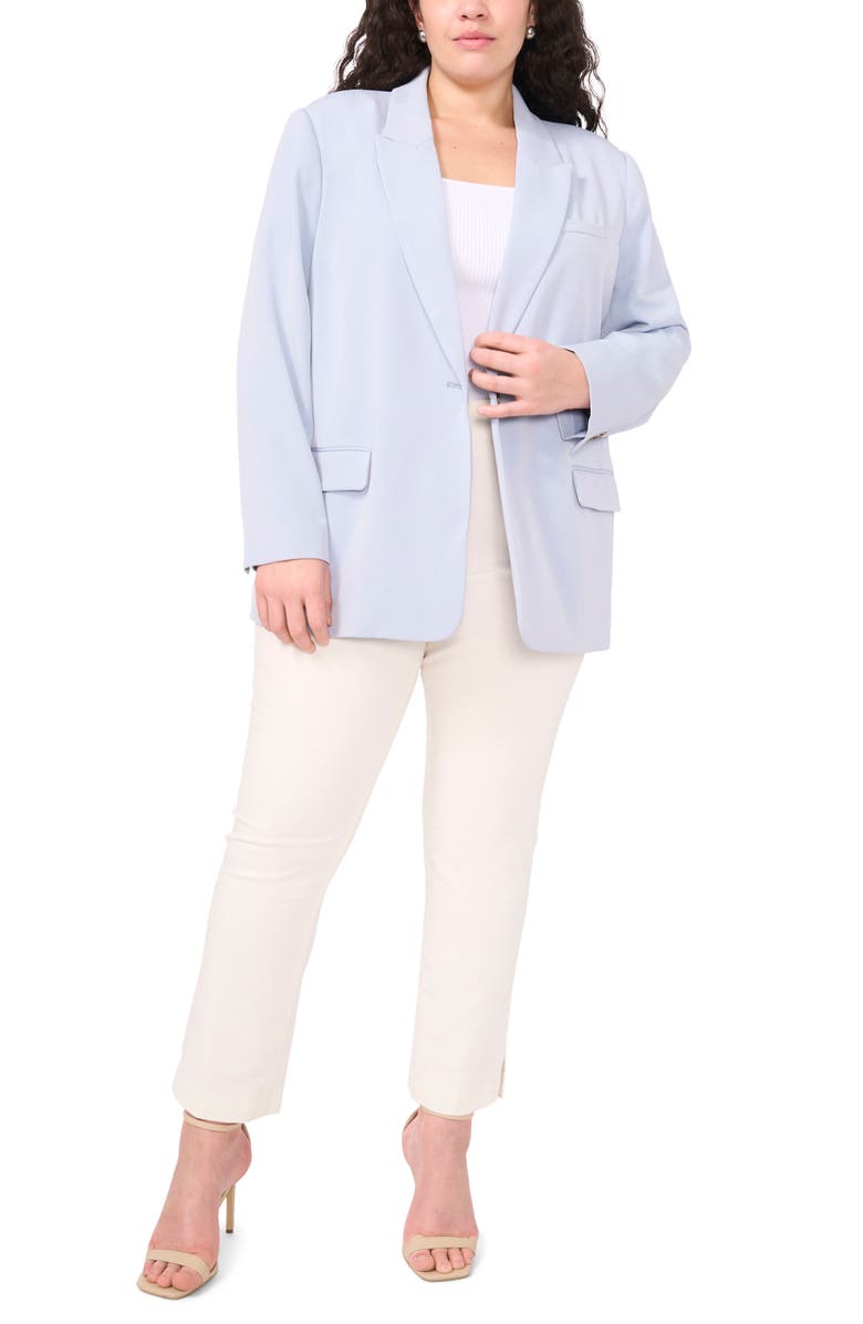 Halogen<sup>®</sup> Oversize One-Button Blazer, Alternate, color, Blue Fog