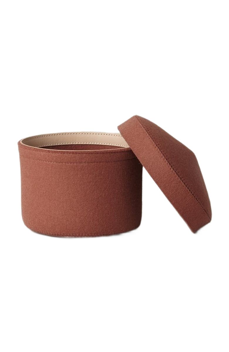 Graf Lantz Merino Wool Small Bin w/ Lid, Alternate, color, 