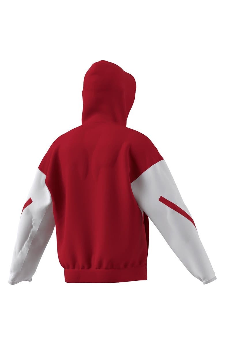 adidas Men's adidas Red Arsenal 2025/26 Anthem Full-Zip Jacket, Alternate, color,