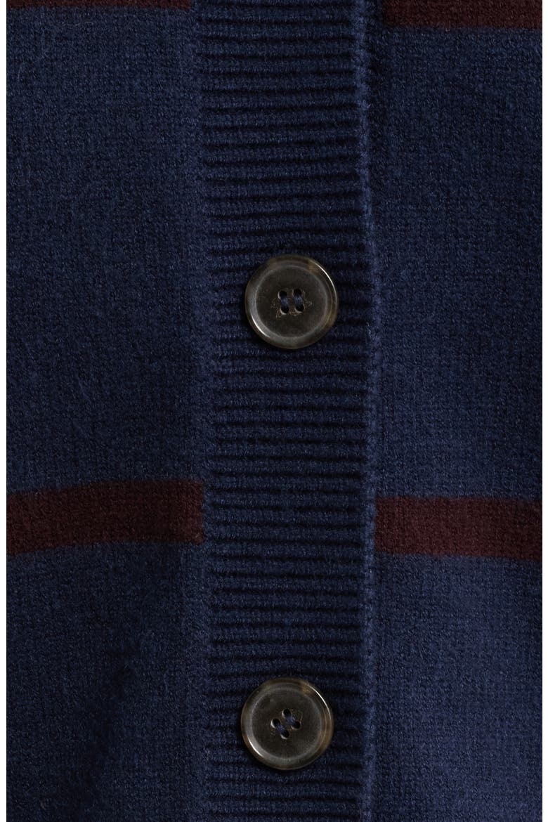 Easy Femme Striped Cardigan, Alternate, color, NAVY STRIPE