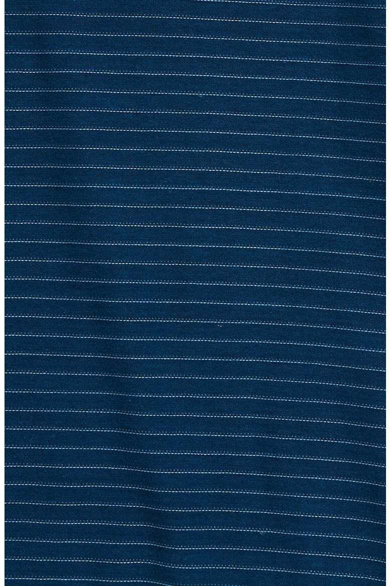 Kids' Stripe Jacquard T-Shirt, Alternate, color, BLUE SAILOR- BLUE SLY STRIPE