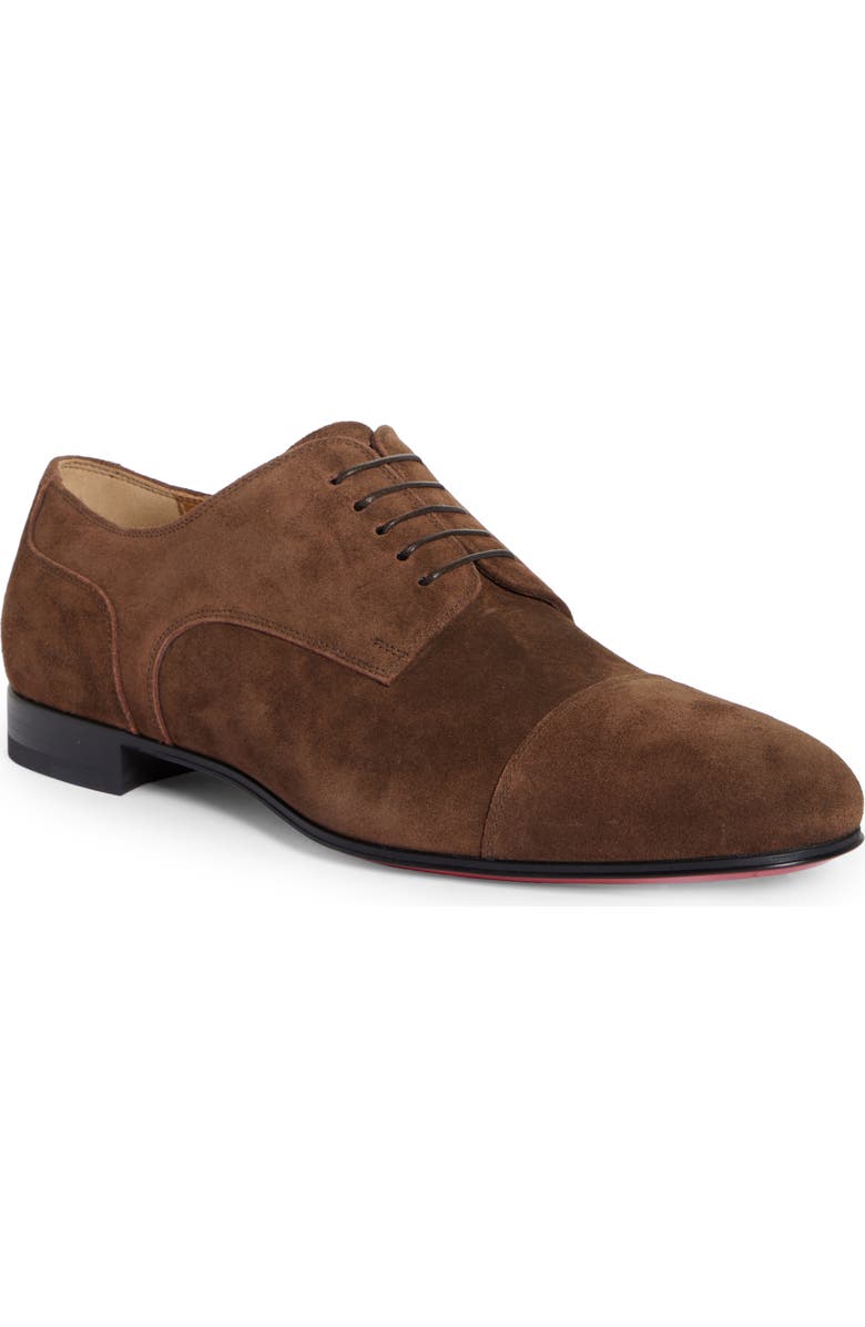 Christian Louboutin Surcity Cap Toe Derby, Main, color,