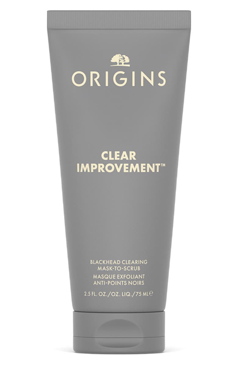 Origins Clear Improvement Blackhead Clearing Mask-to-Scrub, Main, color,