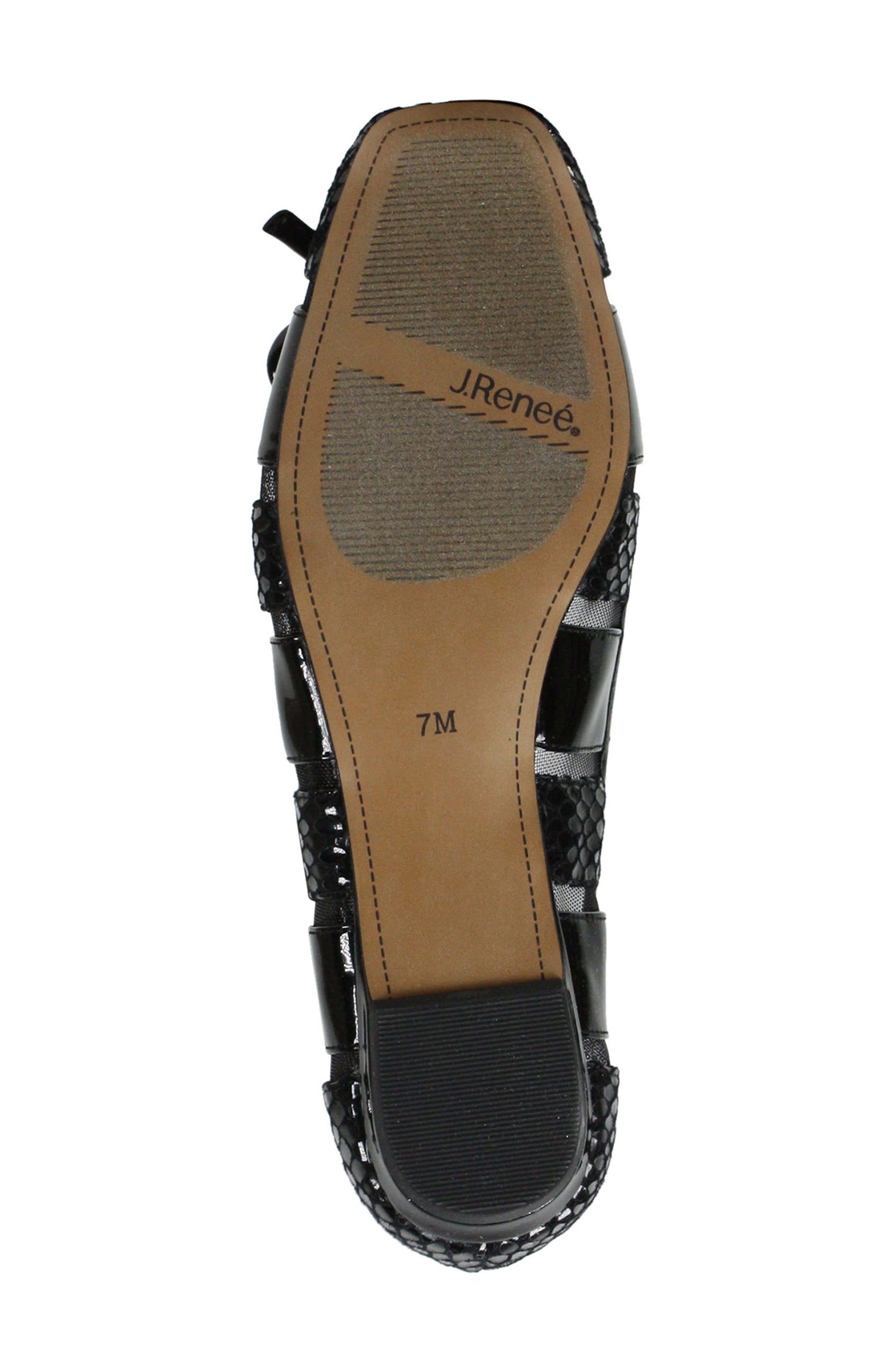 'Edie' Skimmer Flat, Alternate, color, BLACK SNAKE PRINT MULTI