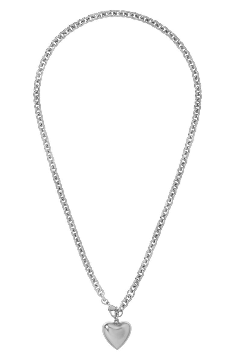 ROXANNE ASSOULIN Mini Puffy Heart Pendant Necklace, Alternate, color, 