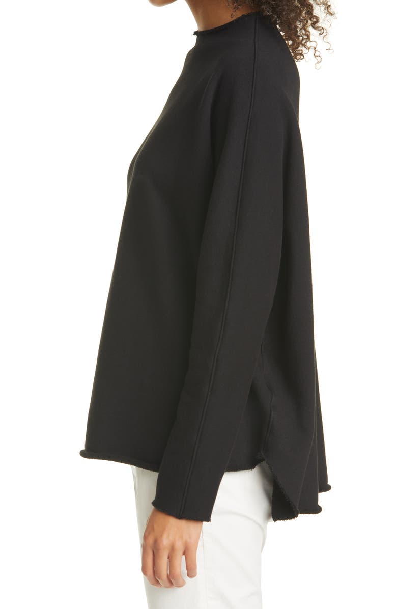 Frank & Eileen Effie Funnel Neck Capelet Sweatshirt, Alternate, color,