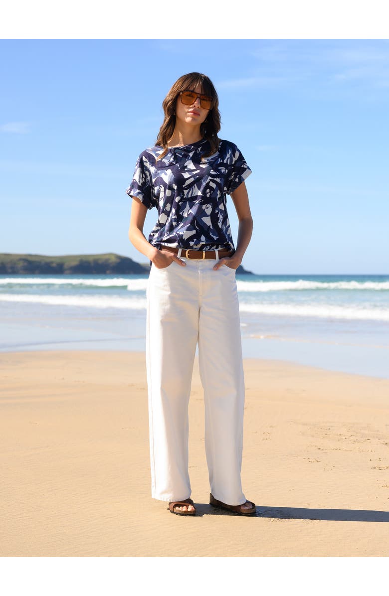 Celtic & Co. Slub Jersey Grown On Sleeve T-Shirt, Alternate, color,