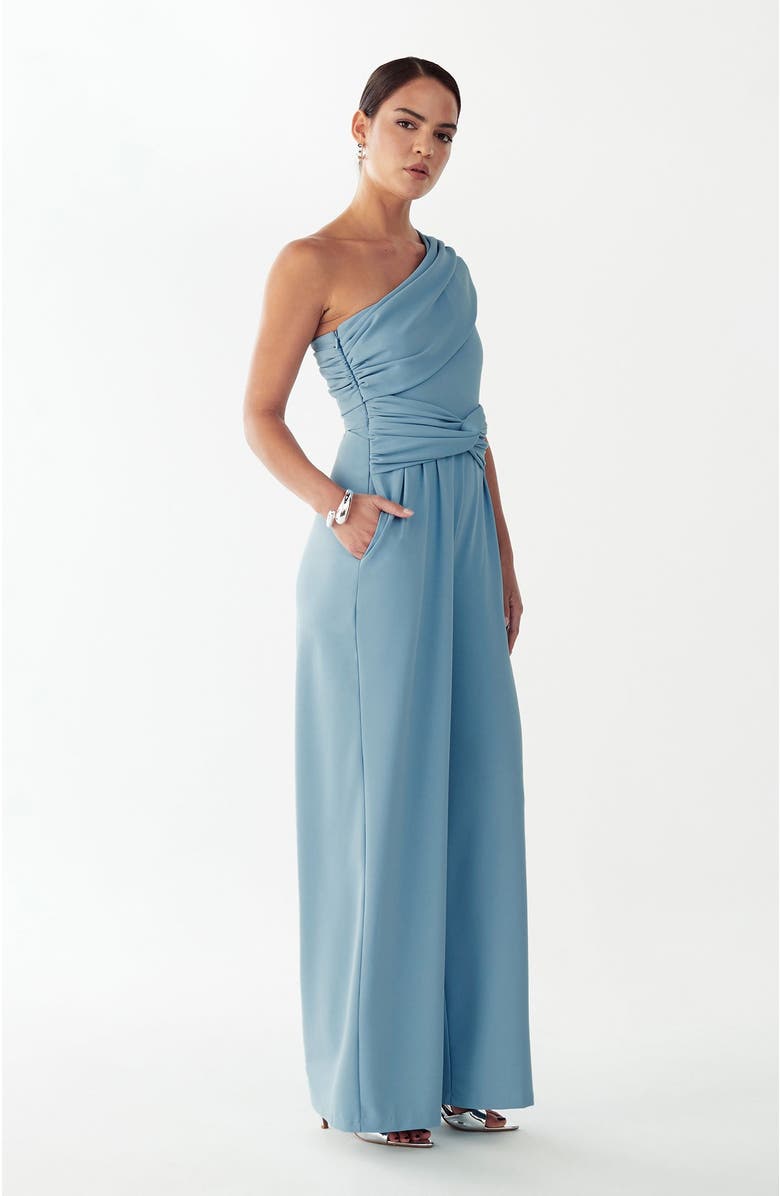 BWLDR Daisie Jumpsuit, Alternate, color, Dusty Blue