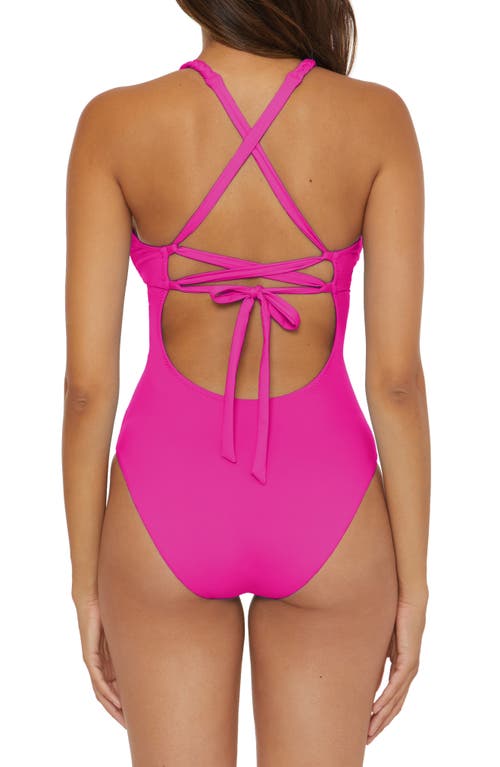 Soluna Lake Side Tie Back One-piece Swimsuit