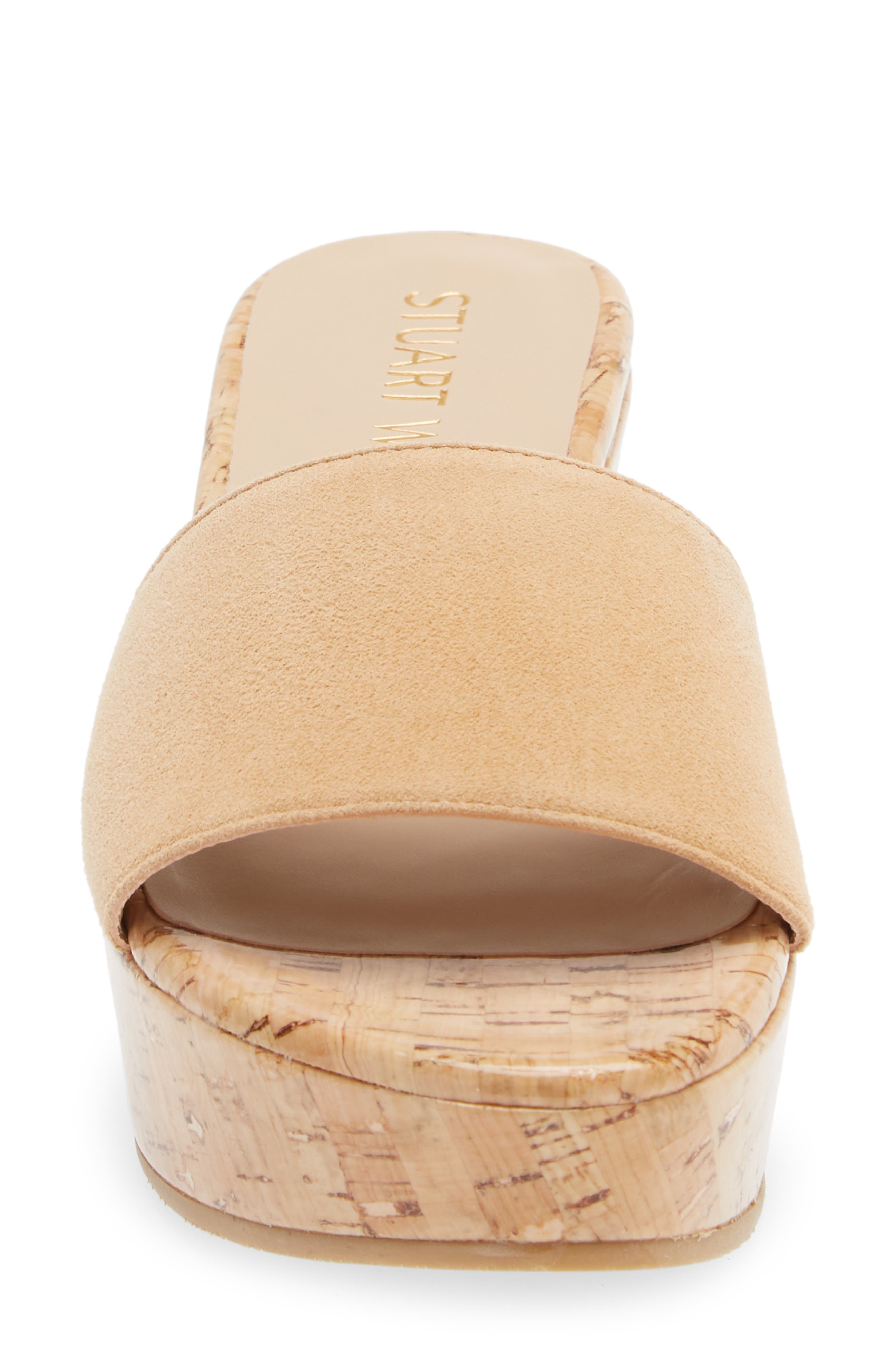 Stuart Weitzman Wedge Sandal, Alternate, color, 