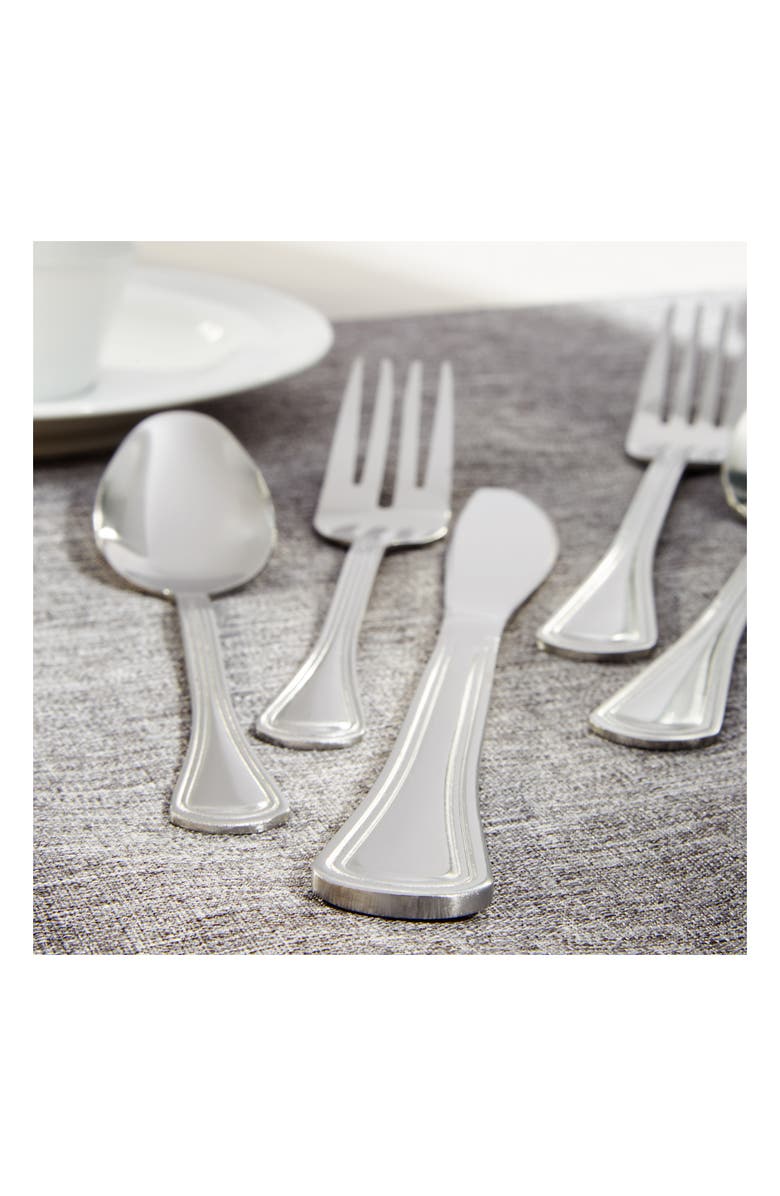 BergHOFF Two-Tone Matte Flatware Set - 20 Piece Set, Alternate, color, 
