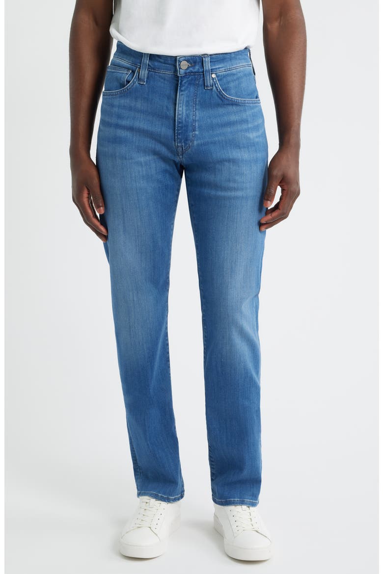 Courage Straight Leg Jeans, Main, color, LIGHT BRUSHED URBAN