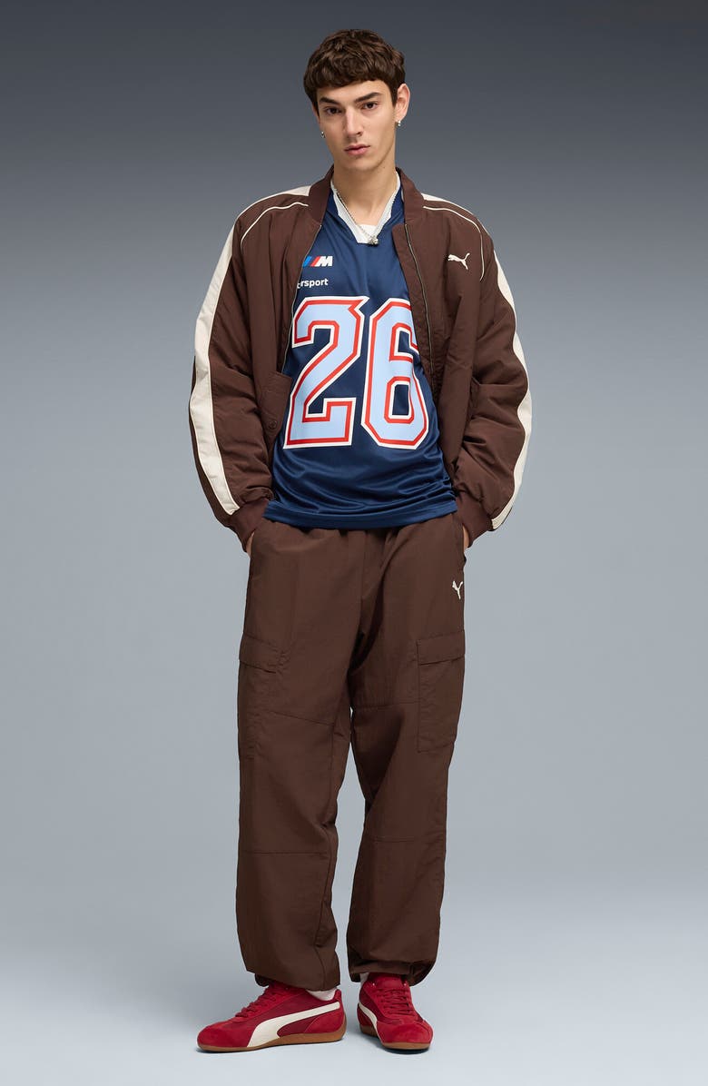 PUMA BMW M Motorsport Replica Special 2026 Mesh Jersey, Alternate, color, Persian Blue