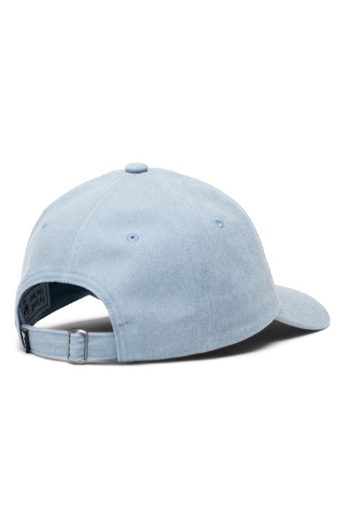 Herschel Supply Co . Sylas Faculty Adjustable Baseball Cap In Ashley Blue Stonewash