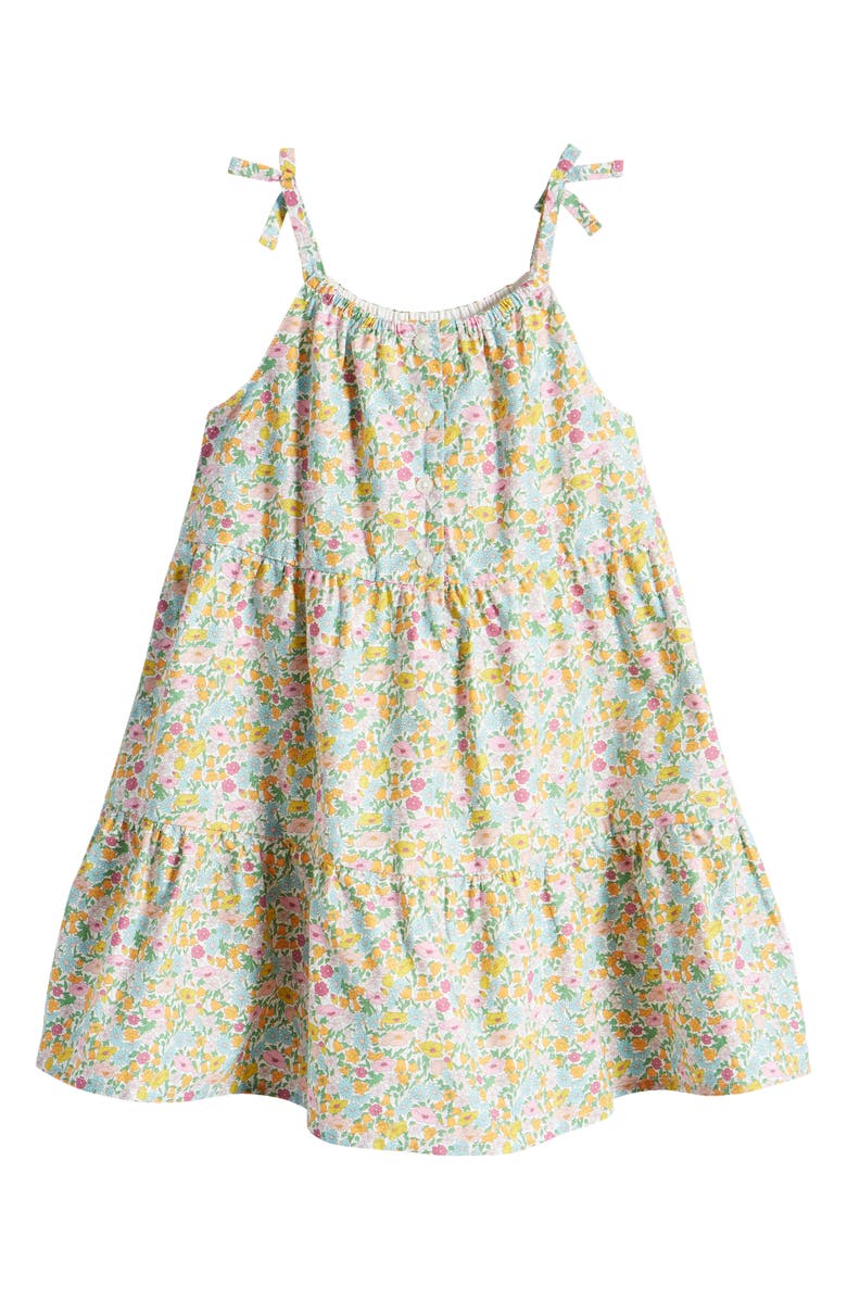 Janie and Jack x Liberty London Kids' Poppy Daisy Tiered Sundress, Alternate, color,