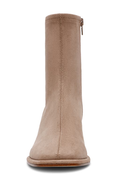 Steve Madden Pammy Block Heel Bootie In Brown