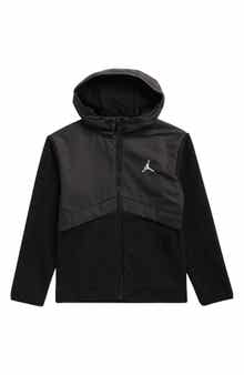 Jordan Kids' Mixed Media Fleece Jacket