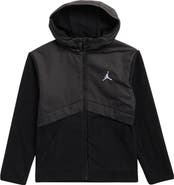 Jordan Kids' Mixed Media Fleece Jacket