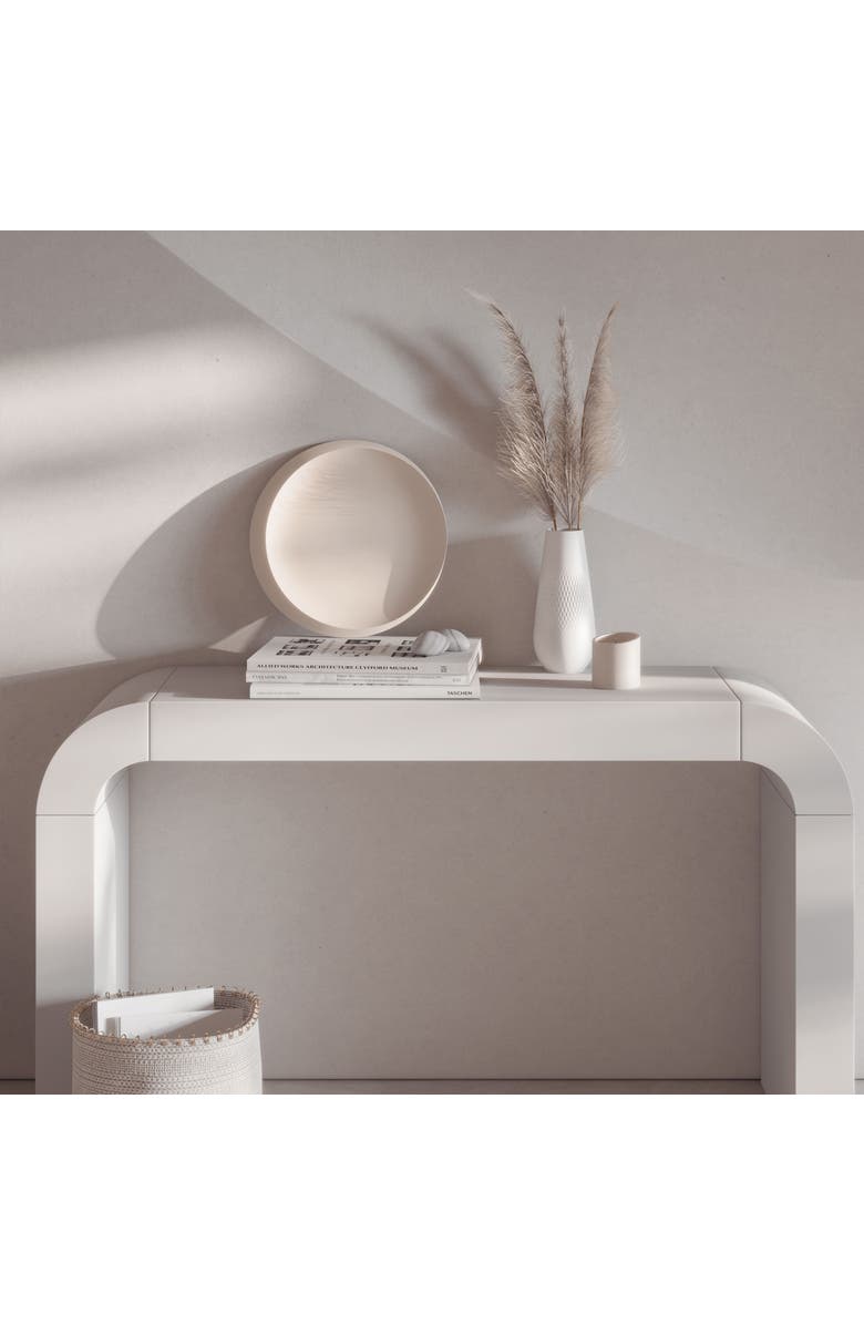 Villeroy & Boch NewMoon beige Large Round Tray, Alternate, color, Beige