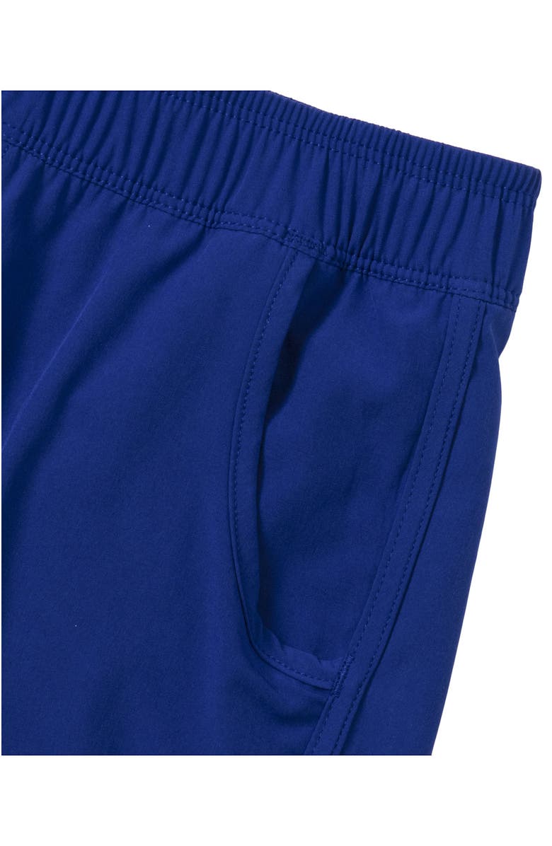 Lands' End Girls Comfort Waist Stretch Swim Shorts, Alternate, color, Blue