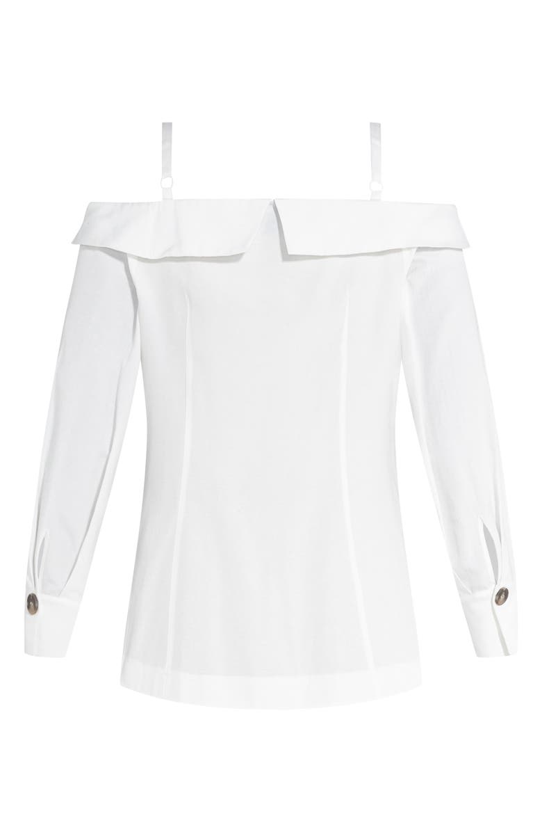 City Chic Off the Shoulder Top, Alternate, color,