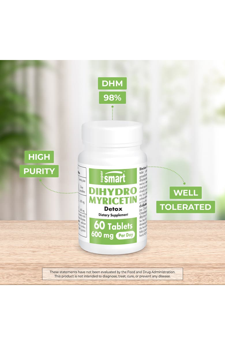 SuperSmart Dihydromyricetin 600mg, Alternate, color, 