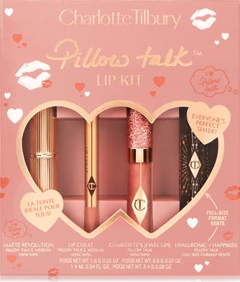Charlotte Tilbury Pillow Talk Lip Wardrobe (Limited Edition) $74