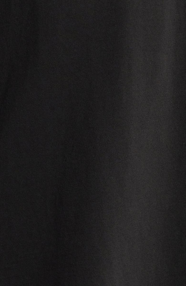 ATM Anthony Thomas Melillo Heavyweight Jersey Long Sleeve Polo, Alternate, color, Black