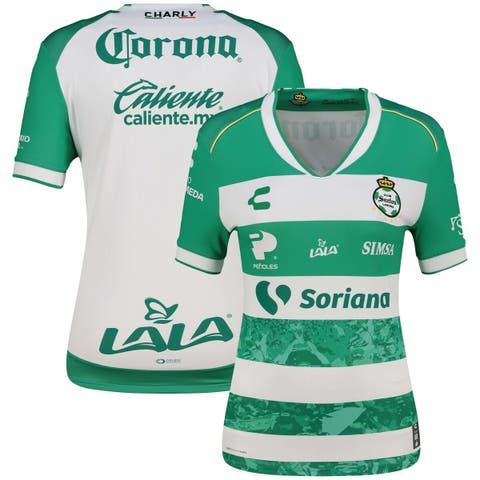 Women's Charly  Green Santos Laguna 2025/26 Home Authentic Jersey