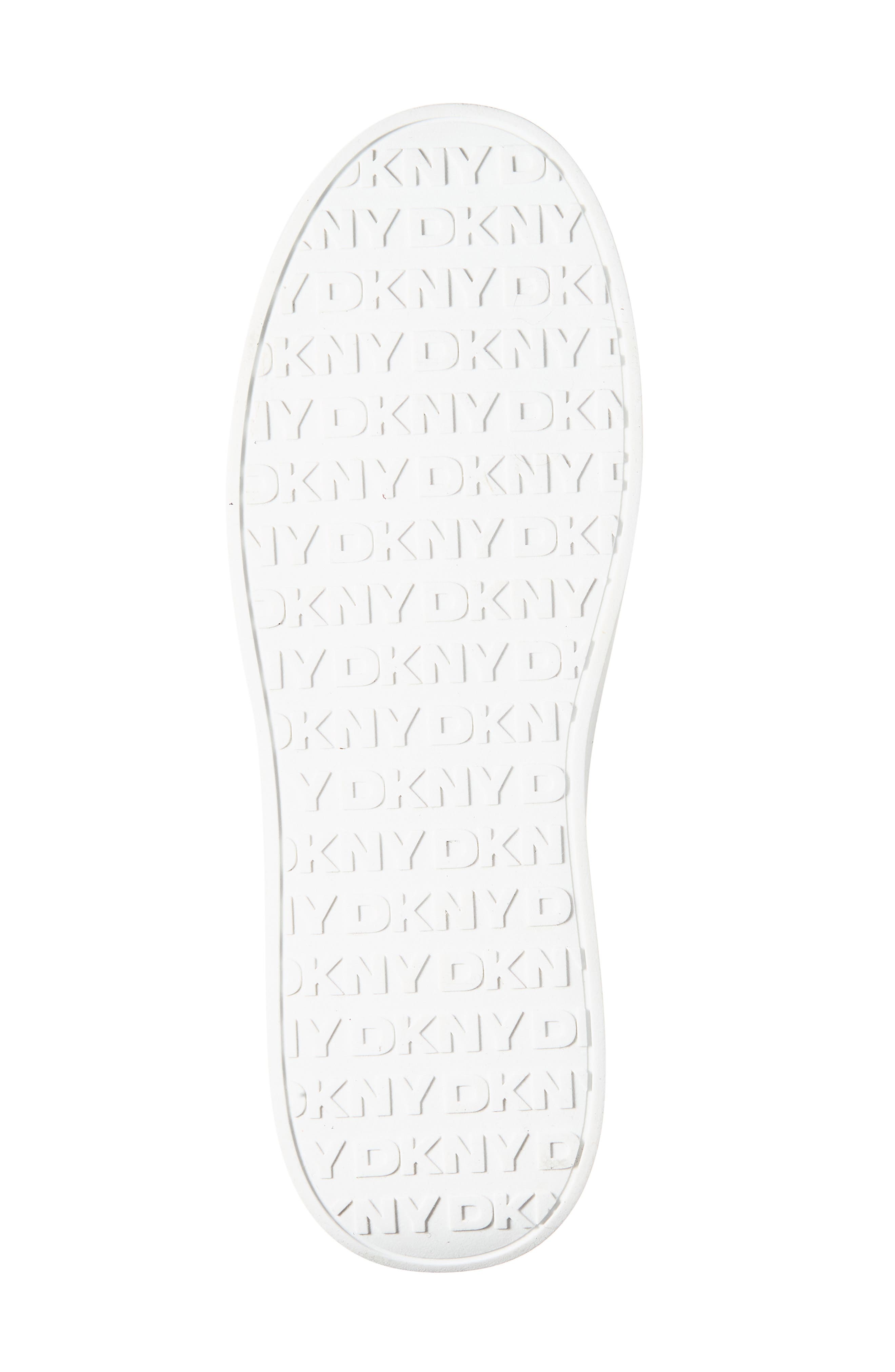 DKNY Mallory Knit Sneaker, Alternate, color, Brown